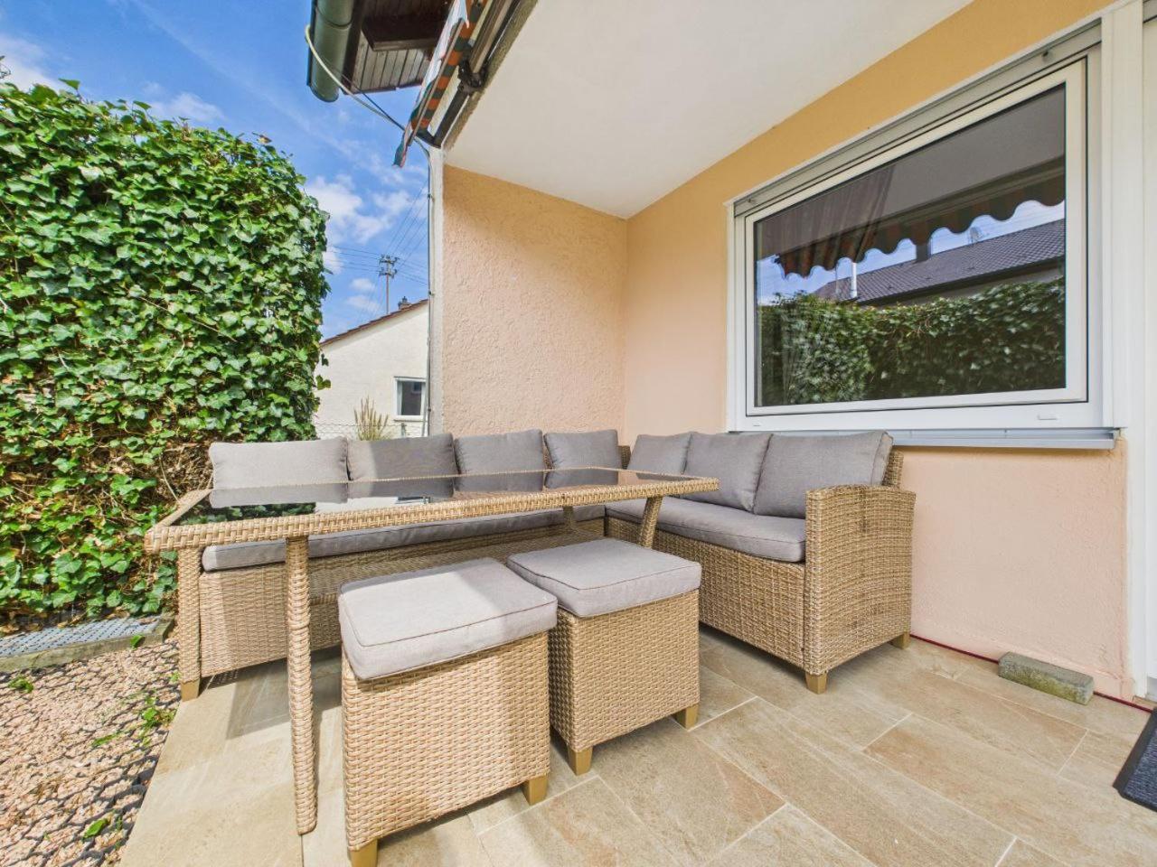 Sontheim an der Brenz Ferienwohnung Naehe Legoland Mit Grossem Garten Und Terrasse מראה חיצוני תמונה